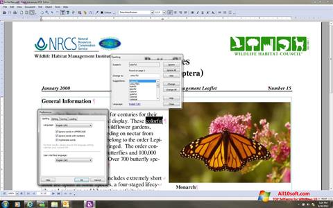 Zrzut ekranu Foxit Advanced PDF Editor na Windows 10