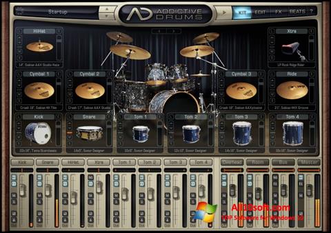 Zrzut ekranu Addictive Drums na Windows 10
