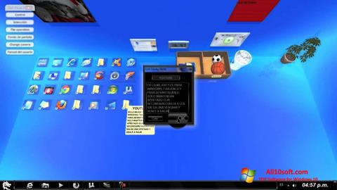 Zrzut ekranu Real Desktop na Windows 10