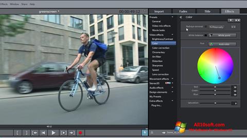 Zrzut ekranu MAGIX Movie Edit Pro na Windows 10