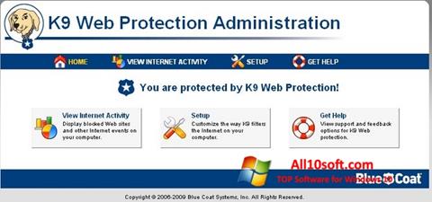 Zrzut ekranu K9 Web Protection na Windows 10