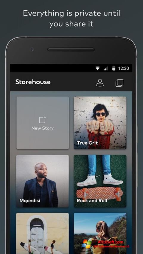 Zrzut ekranu StoreHouse na Windows 10