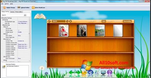 Zrzut ekranu Bookshelf na Windows 10