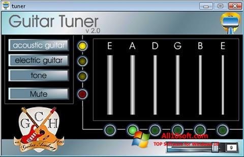 Zrzut ekranu Guitar Tuner na Windows 10