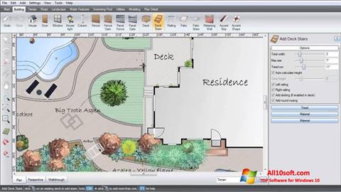 Zrzut ekranu Realtime Landscaping Architect na Windows 10