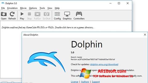 Zrzut ekranu Dolphin na Windows 10