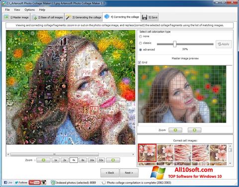 Zrzut ekranu Photo Collage na Windows 10