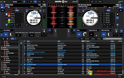 Zrzut ekranu Serato DJ na Windows 10