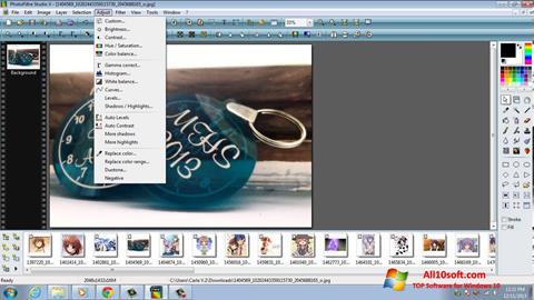 Zrzut ekranu PhotoFiltre Studio X na Windows 10