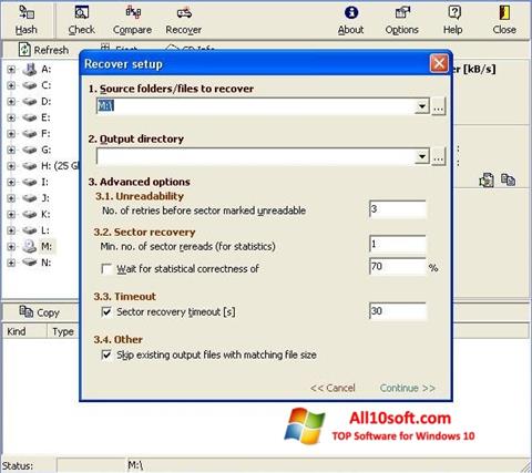 Zrzut ekranu CDCheck na Windows 10